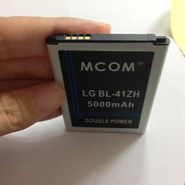 Batre Baterai Double Power Mcom LG BL41ZH BL-41ZH Leon L Fino C40 H345 MS345 L50 D213N