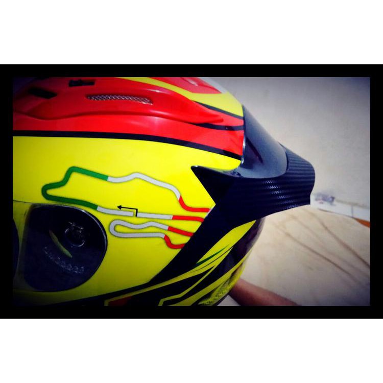 Spoiler Helm Kyt Rc Seven Rc7 Rc 7