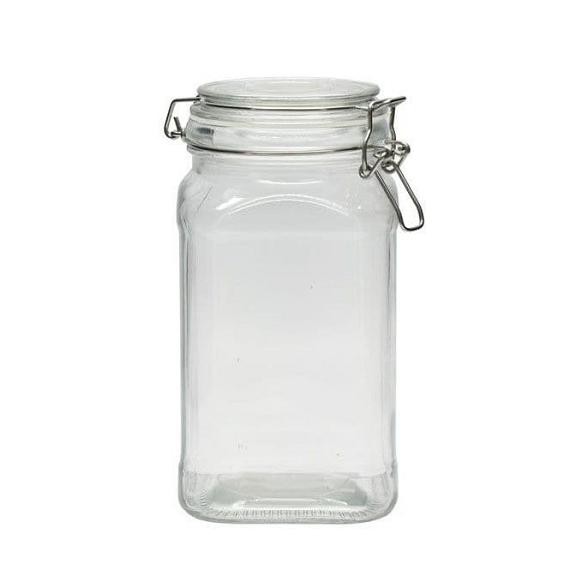 termurah SESA Glass Food Jar With S/S Clip 1390ml berkualitas
