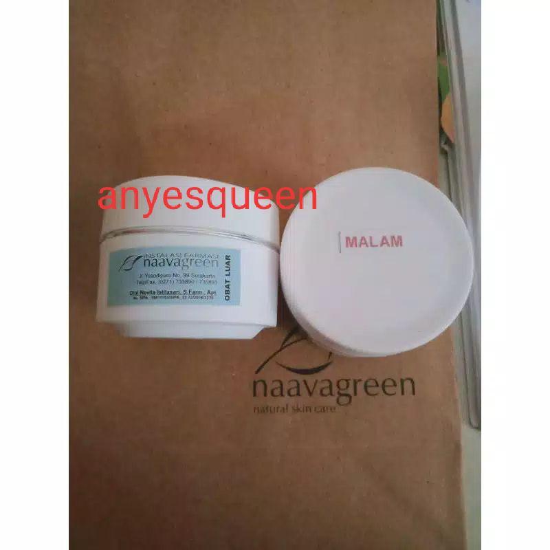 Naavagreen skin care cream malam