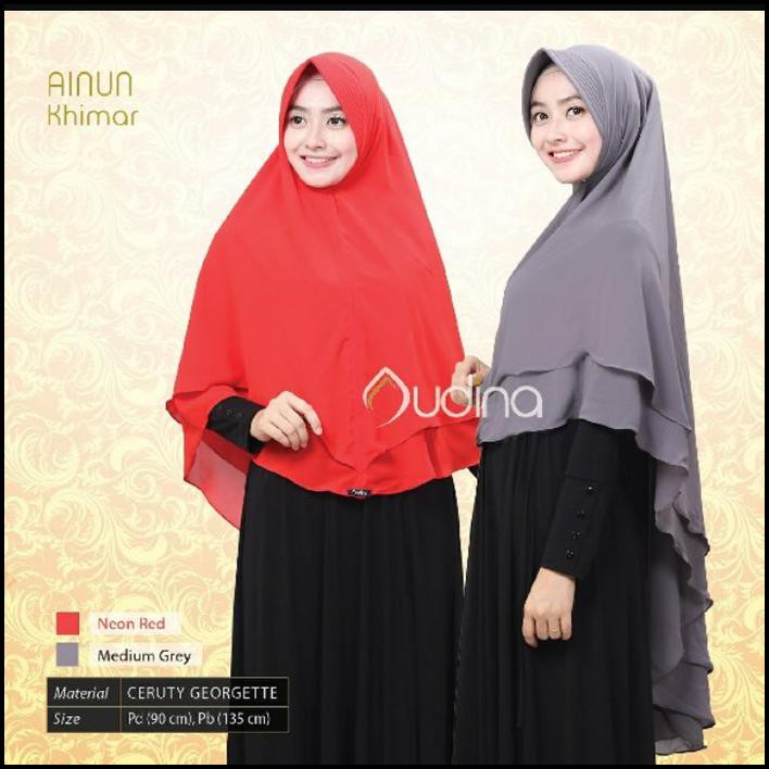 Anisacollectionshop Khimar Ceruty Jumbo 2 Layer Pet Antem Hijab Jilbab Syari Kerudung