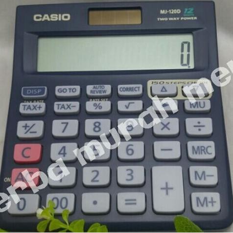 

Promo Casio MJ-120D Calculator Kalkulator - Hitam Terlaris