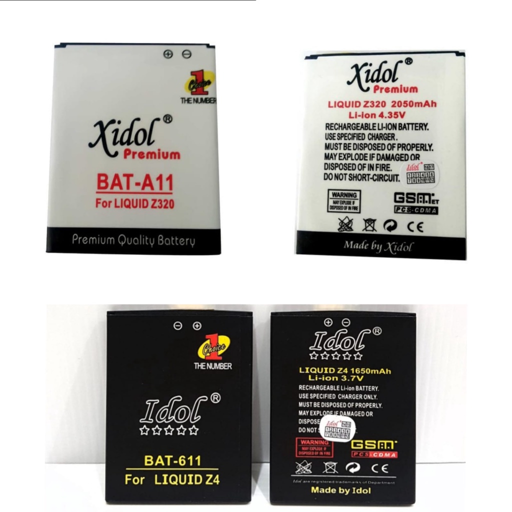 BATERAI Idol Double Power IC NOKIA BL4C,NOK BL5C,BP4L, X/BN01,XL/BN02,ACER LIQUID E2/AE47564