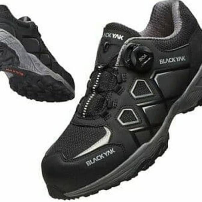 Sepatu Safety Shoes Black Yak