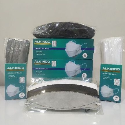 Masker Alkindo EVO PlusMed / Med Pluss mask KF94 4D 3ply
