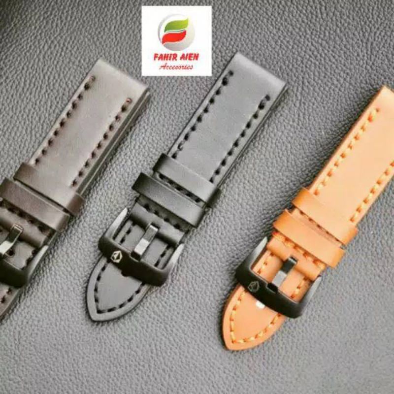 Strap Tali Jam Expedition Kulit 22mm 22 mm Leather Tali jam Kulit Expedition 22 mm
