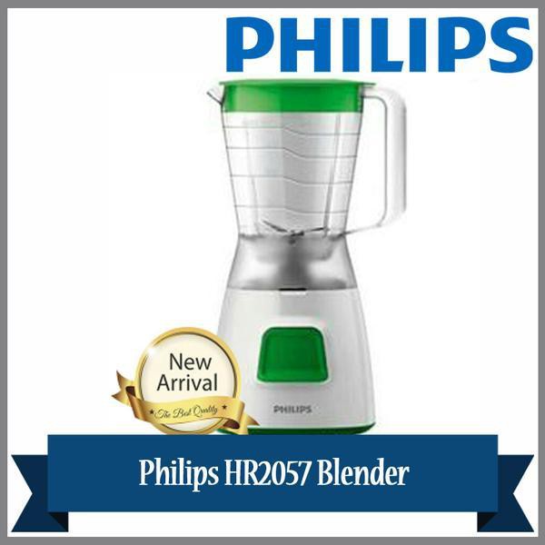PHILIPS HR 2057 Blender Plastic HR 2057 Hijau Bonus Mill 