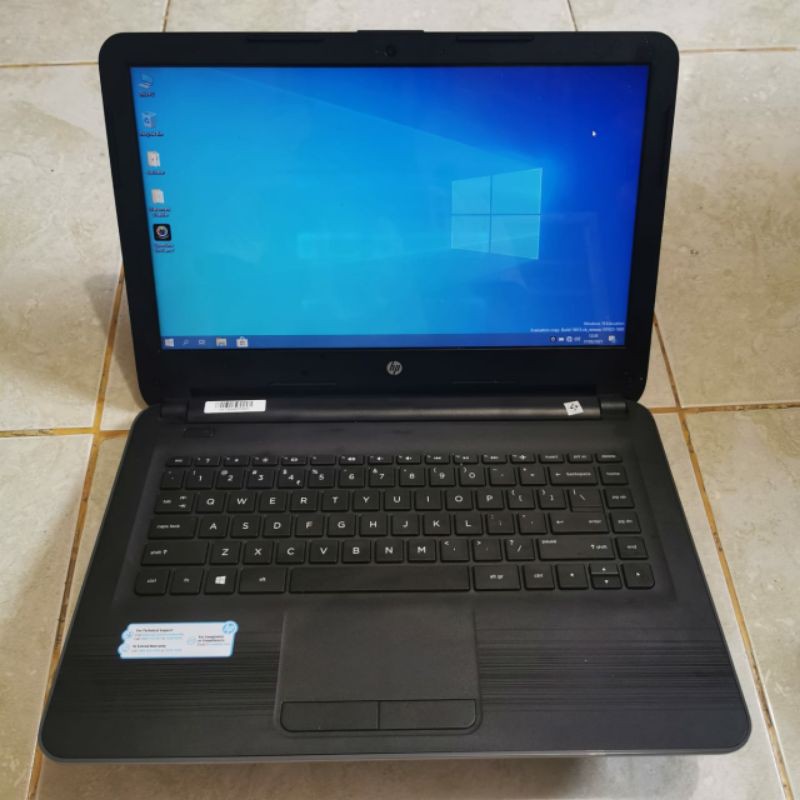 Laptop HP 245 G5 Quadcore Amd A6-7310 Vga Amd radeon R4, windows 10 mulus slim