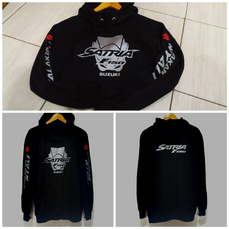 [COD]Hoodie satria F150 sweater Suzuki satria fu jaket satria fu150