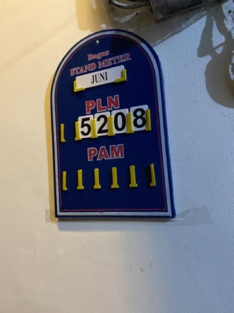 Bisa Cod Papan Standmeter Pln Pdam