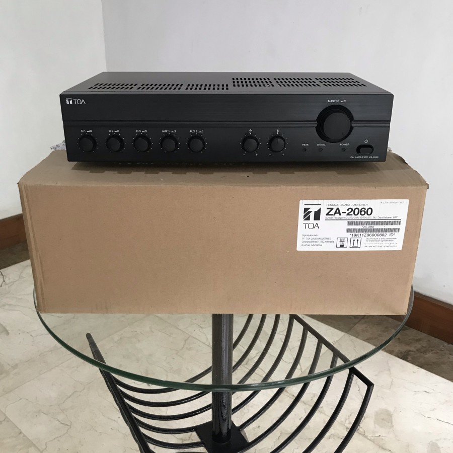 MIXER AMPLIFIER 60W 60 WATT TOA ZA-2060