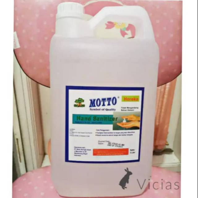 MOTTO Hand Sanitizer GEL - 5 Liter / 5Liter