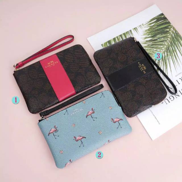 Clutch coach dompet panjang