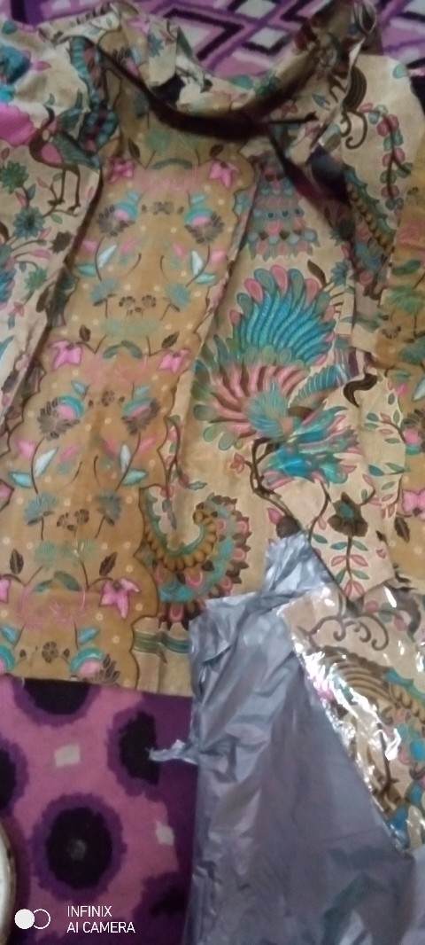 Maura Couple - Sania Ruffle Batik Couple Ori Ndoro Jowi Dnt