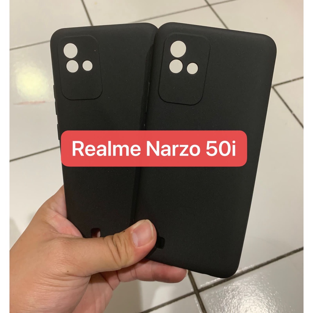 Softcase Full Black Matte Premium Realme C31 C21 C21Y C35 NARZO NARZO-20-20PRO NARZO-30A Narzo-50i/N