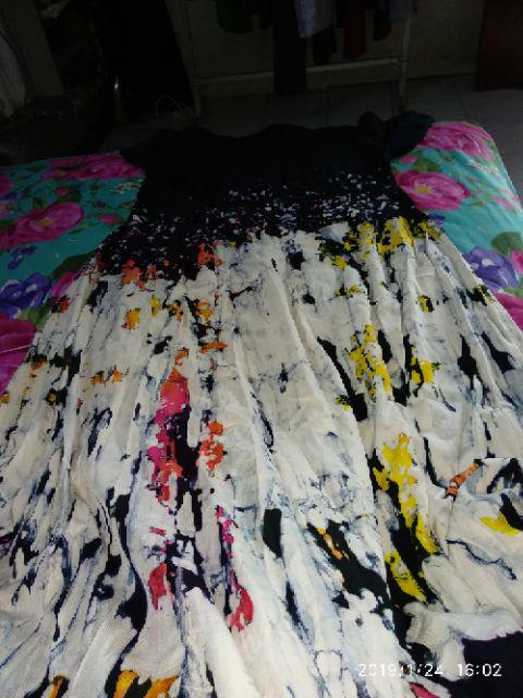 Original ! Gamis Batik Twill Polos