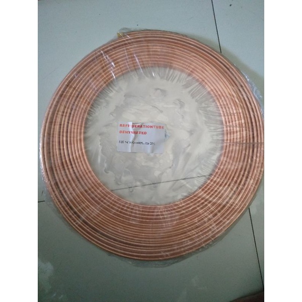 Pipa tembaga 1/4 X 0.40mm Jual per meter