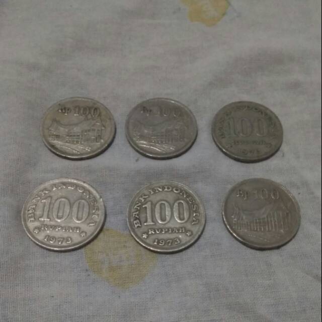 Koleksi lama uang 100 rupiah 1973