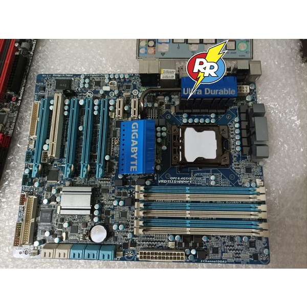 Mainboard Mobo Motherboard Legend Gigabyte GA- X58A - UD3R Socket 1366 6 slot Ram 4 slot pci e USB 3