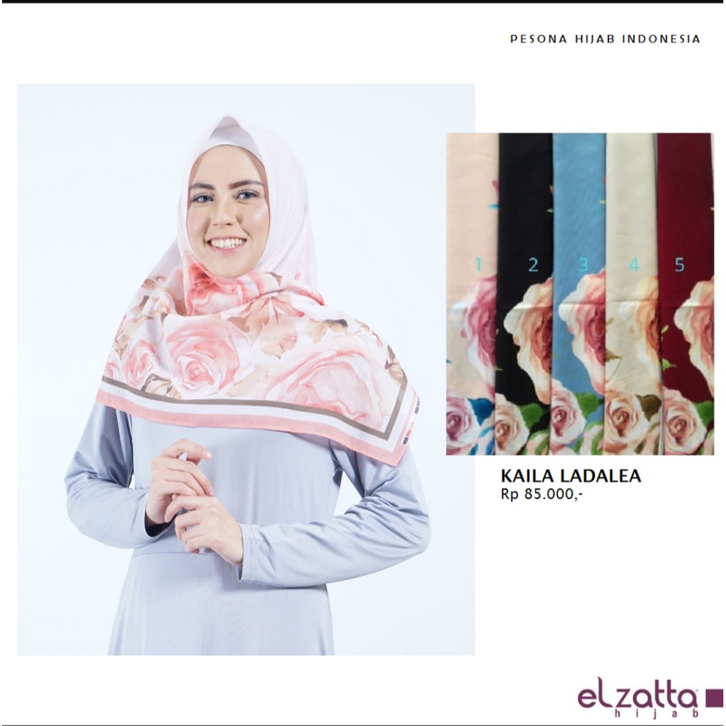 Hijab Segiempat Elzatta Kaila Ladalea