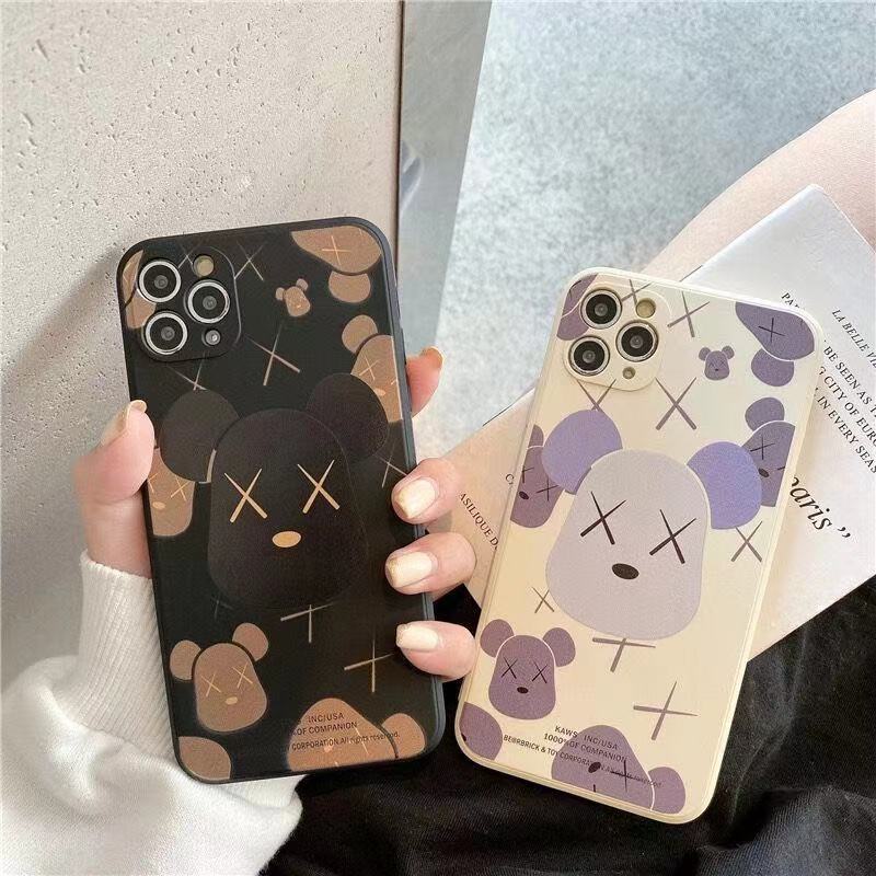 Casing Vivo Case V20 Se Pro V21 Y97 Y95 Y93 Y91 Y93S Y73S Y70S Y19 Y17 Y15 Y12 Y85 Y83 Y72 Y71 Y50 Y30 Y20 Y20S Y20i Y51 2020 India Phone Case Fashion Graffiti Violent Bear Shockproof Silicone Soft Protective Cover-4