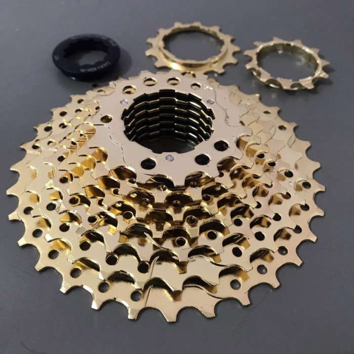 Sprocket Sunshine Gold edition 9 speed 11-32T