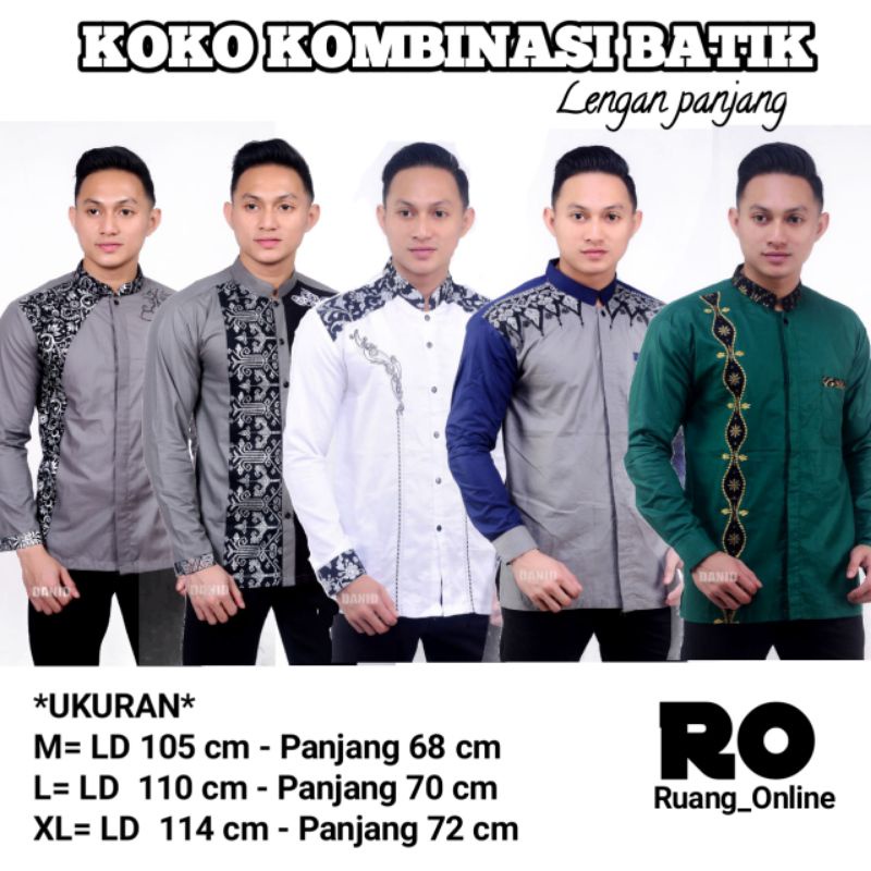 KOKO MOTIF BATIK LENGAN PANJANG