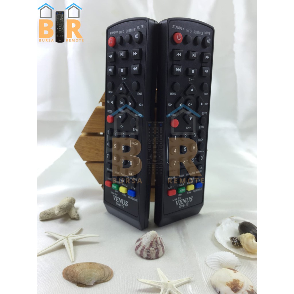 Remot / Remote Set Top Box DVB-T2 Venus Cabe Rawit / ecer dan grosir