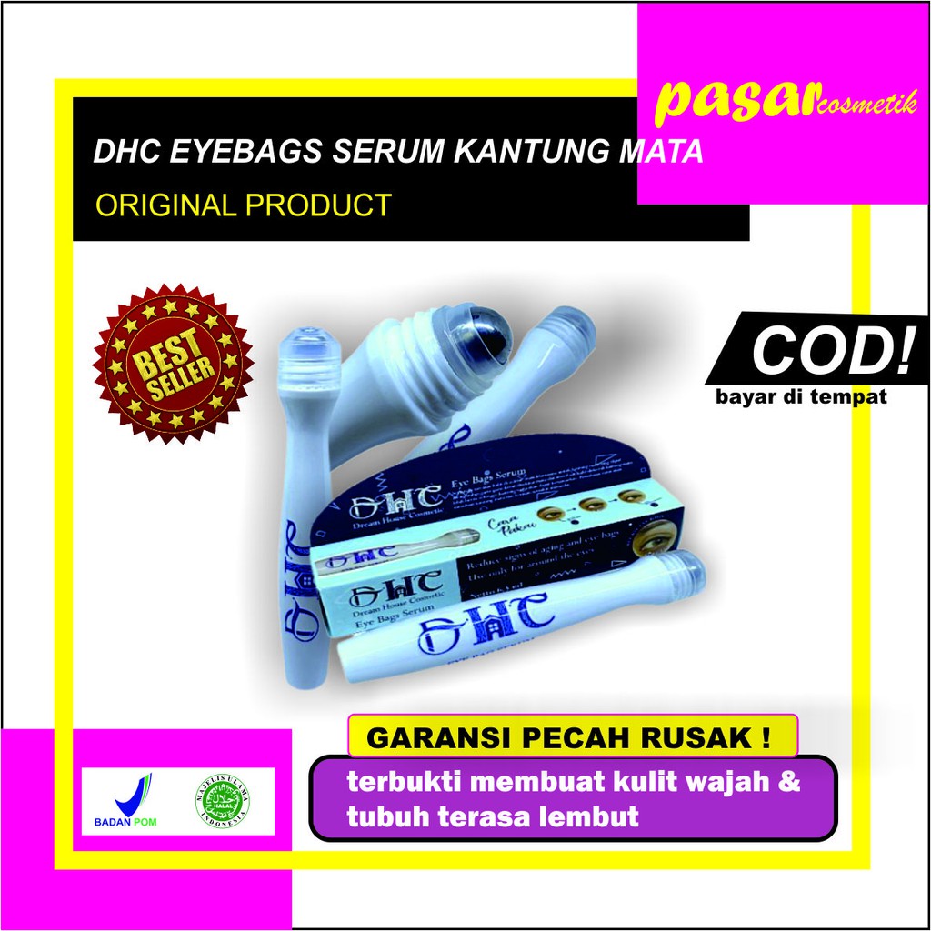 DHC EYE BAGS SERUM ORIGINAL BPOM SERUM MATA PANDA EYE SERUM DHC PERAWATAN MATA SERUM KANTONG MATA