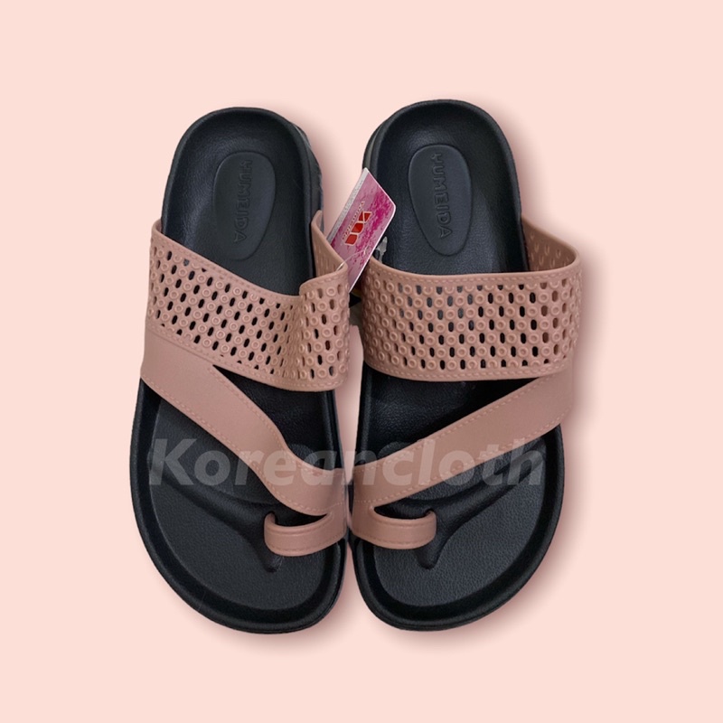 YUMEIDA 22011 L SANDAL JEPIT WANITA SANDAL KARET CASUAL