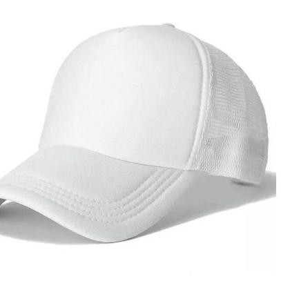MALL  TOPI POLOS PUTIH JARING - Topi Sport Polos Murah topi santai nyaman Putih ★★★