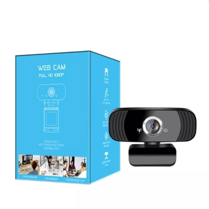 Webcam Incus B3 1080P Full HD USB Camera with Mic 60Fps webcam