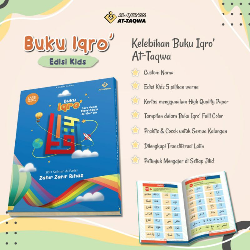 

IQRO' ATTAQWA CUSTOM NAMA DAN UCAPAN