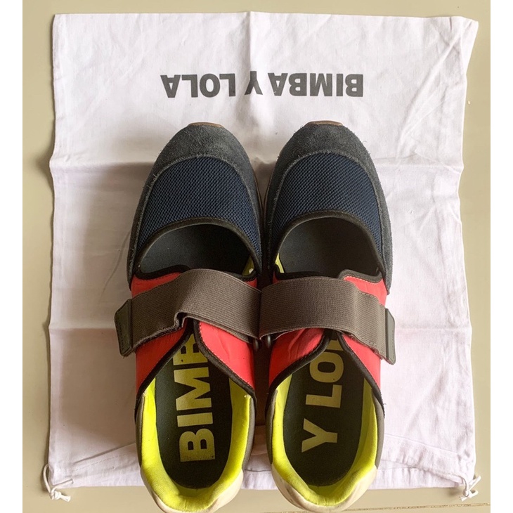PRELOVED SEPATU BIMBA Y LOLA SNEAKERS SZ 40 ORIGINAL AUTHENTIC