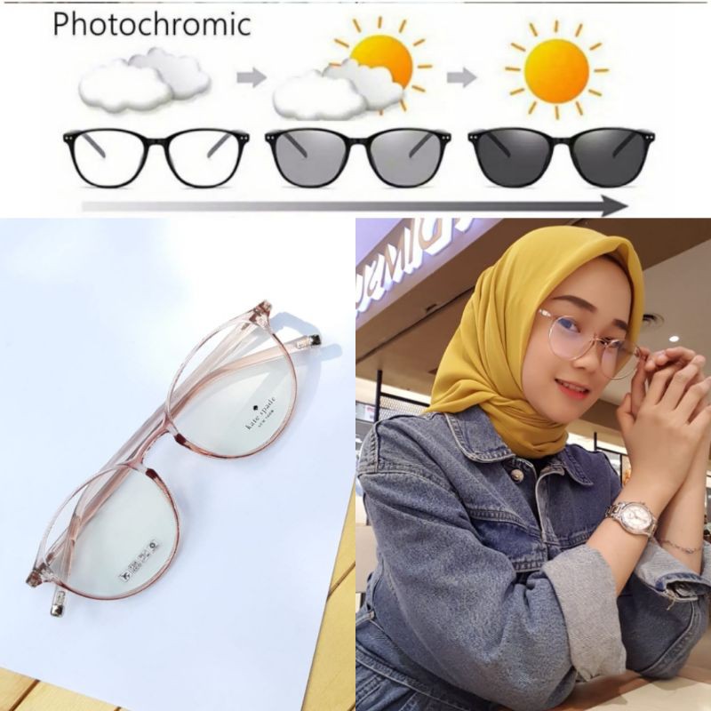 paket hemat kacamata 2182+lensa anti radiasi