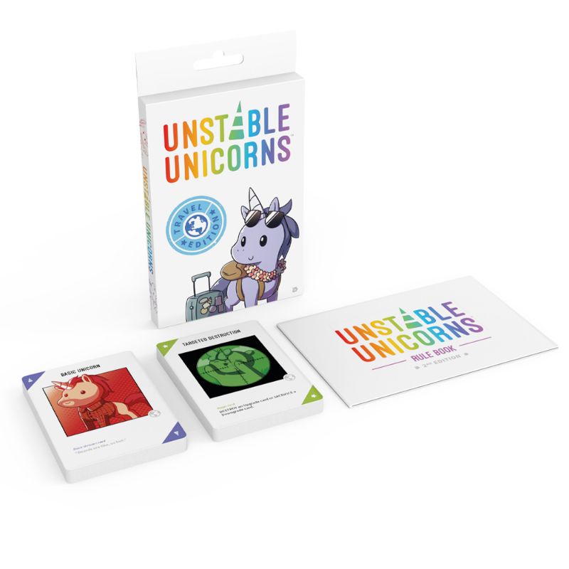 unstable unicorns travel edition expansion board game