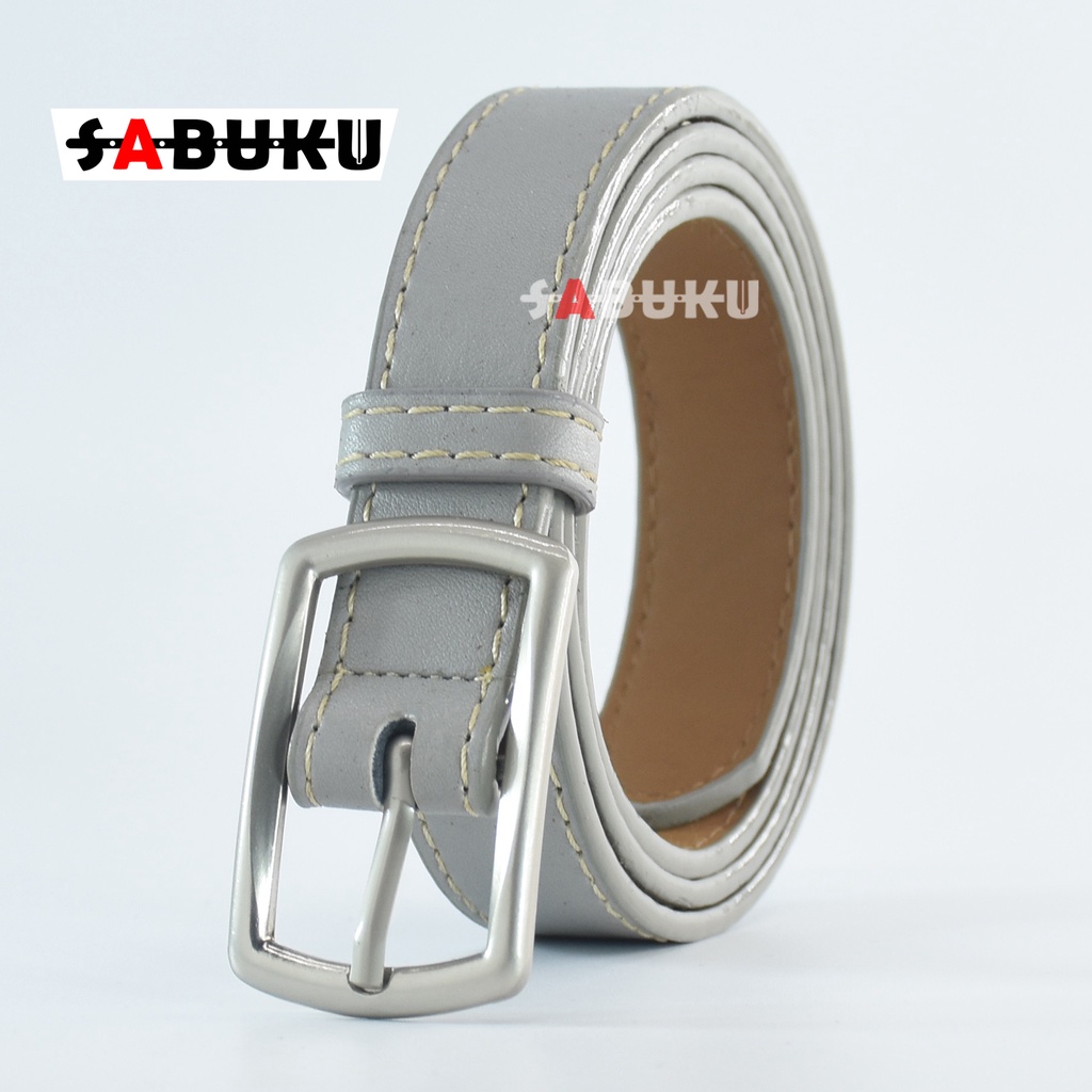 Ikat Pinggang Wanita  Kulit PU Aksesoris Fashion Korea Sabuk Ring Belt Women Belt - 073