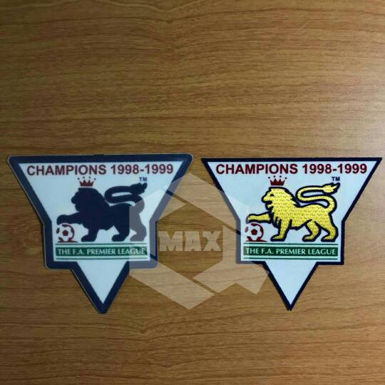 Patch EPL 1998 1999 Champion Manchester United Remake HK