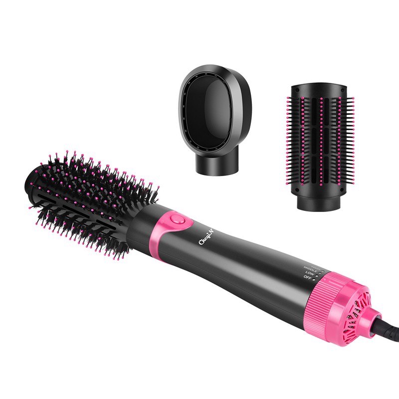 

CkeyiN Sisir 3 in 1 1000W dengan 3 Gigi untuk Pengeriting Rambut