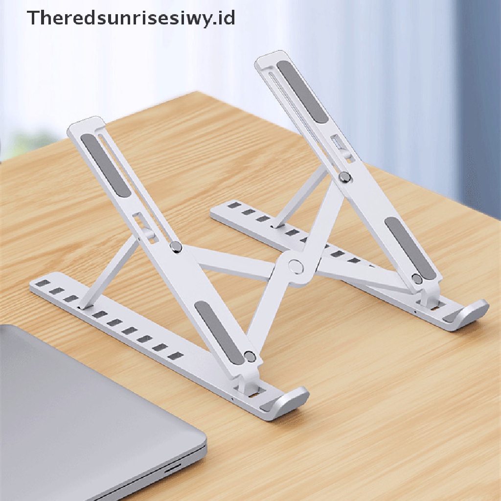 (Theredsunrisesiwy.Id) Stand Holder Laptop / Notebook Portable Bisa Dilipat