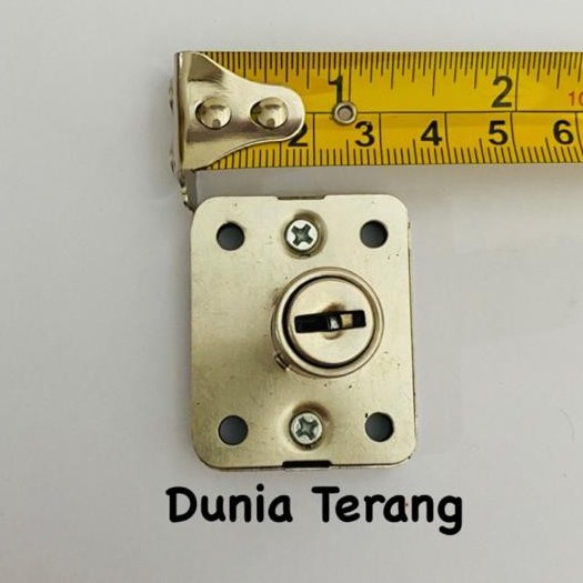 Kunci Laci IDEKU Kecil 16mm - Kunci Laci 101 IDEKU 16 mm - Kunci Lemari Kunci Loker Drawer Lock