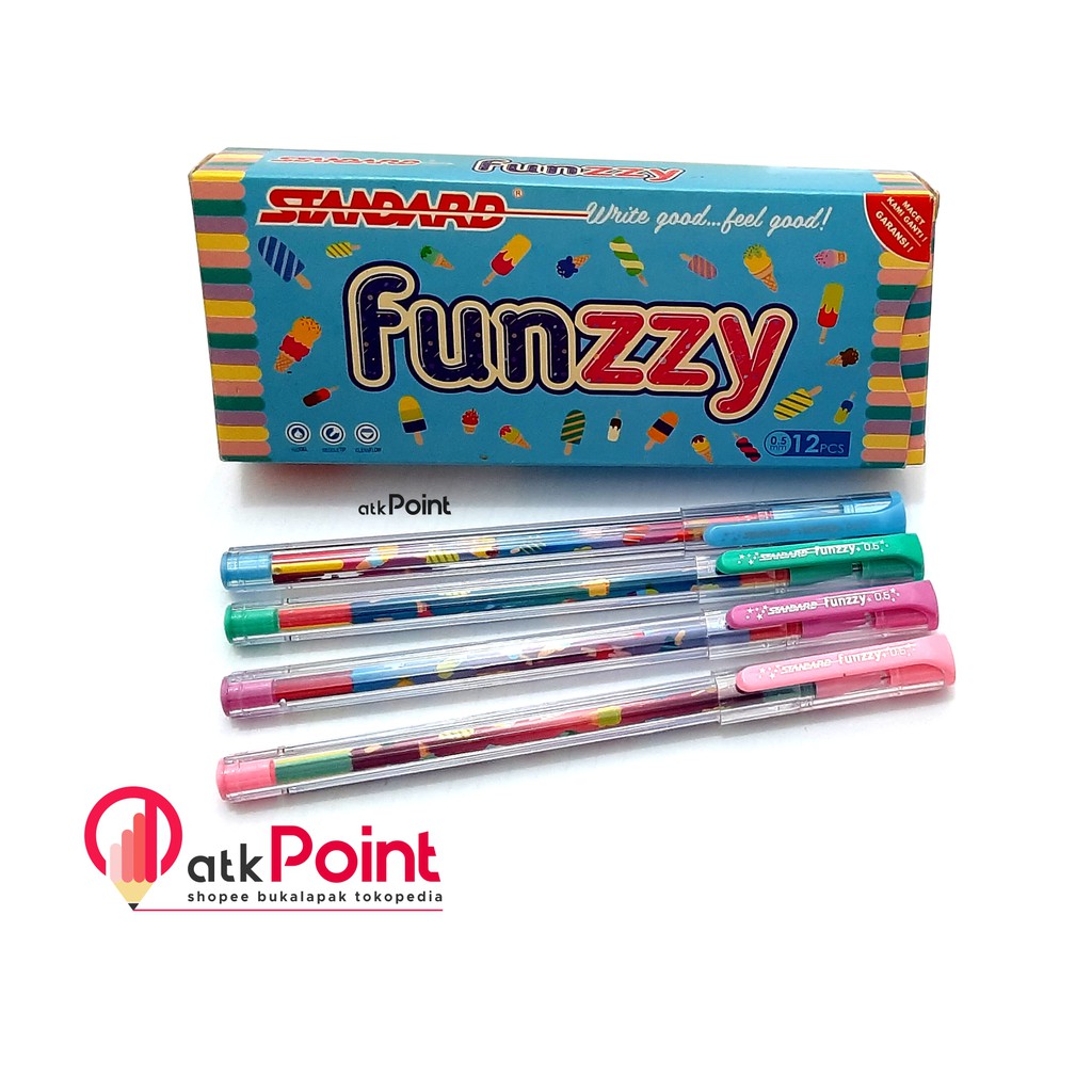 

BOLPOIN PULPEN PENA FUNZZY 0.5