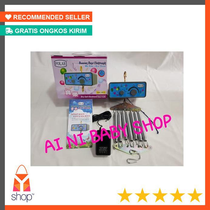 BIG SALE  Ayunan Otomatis / Ayunan Elektrik Bayi merk POLAR Type TIMER