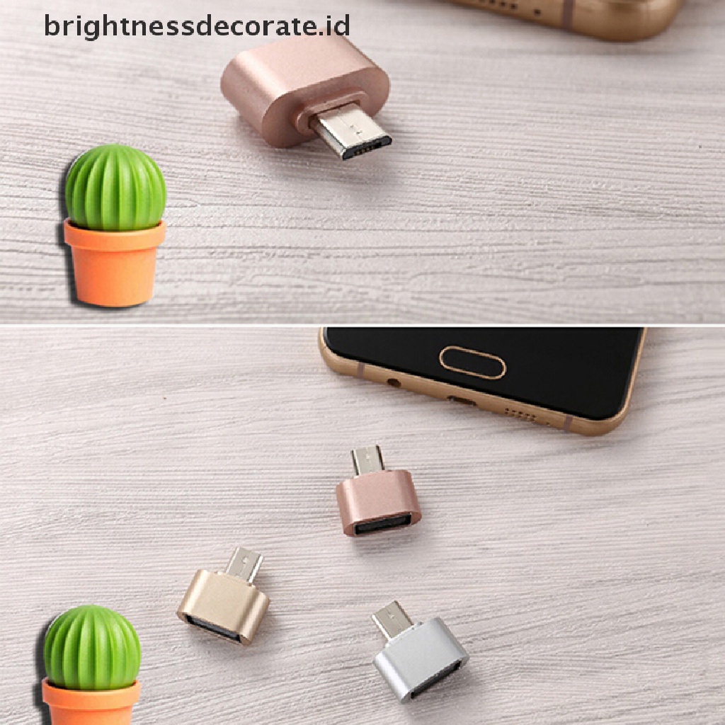 [birth] Micro usb otg 2.0 hug converter usb otg adapter  [ID]