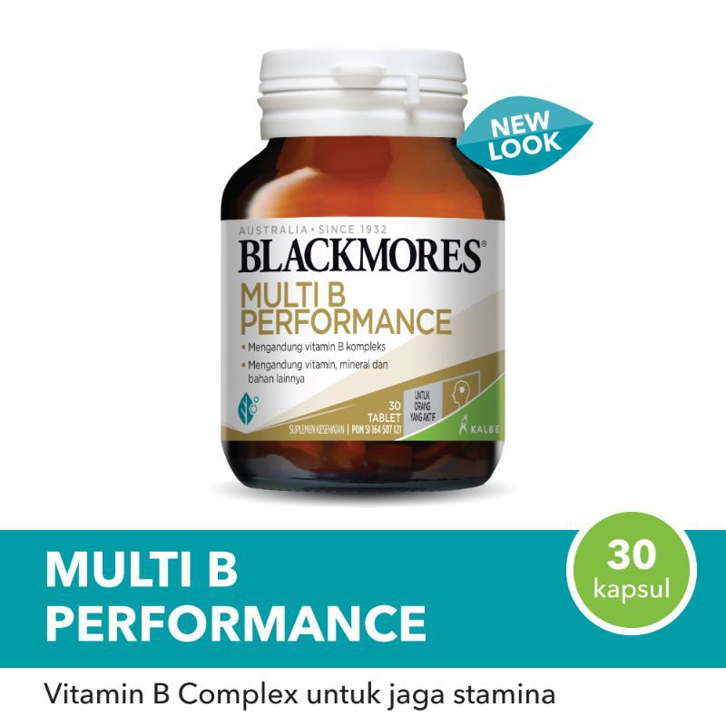 Blackmores Multi B performance 30 Kapsul