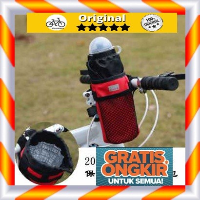 Tas Botol Minum Stang Sepeda Gunung Polygon MTB United Dovewill B081