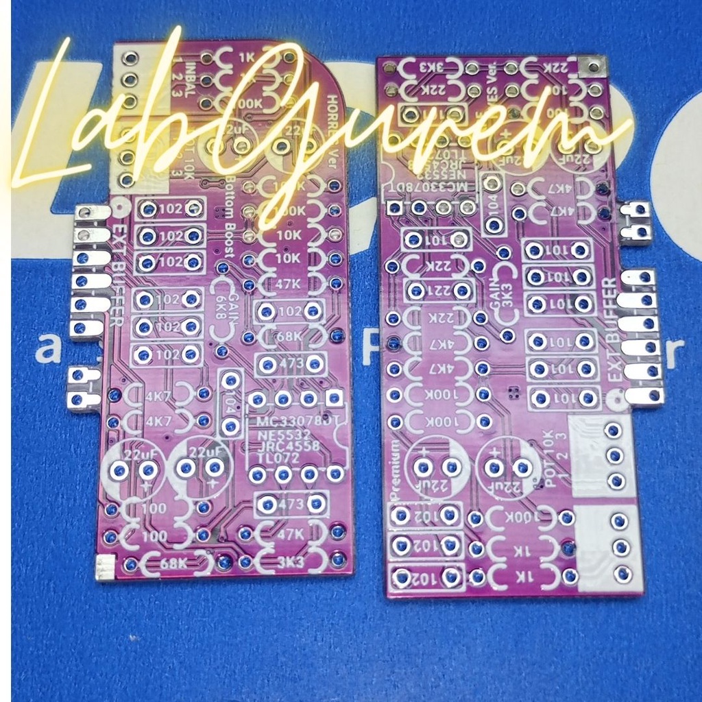 PCB ucd d2k fulbrigde Plus dua buffer FIX REV 3 | WER