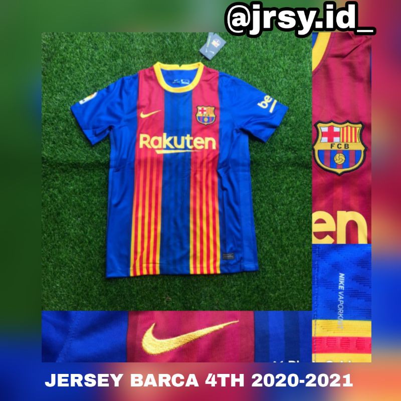 JERSEY BOLA BARCELONA BARCA 4TH 2020-2021