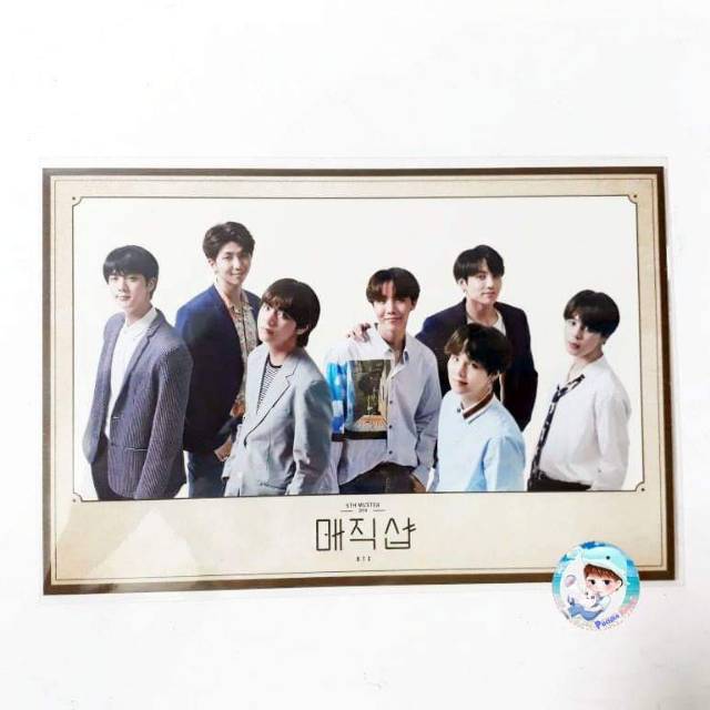 BTS 5th Muster Magic Shop LG U Photocard Group