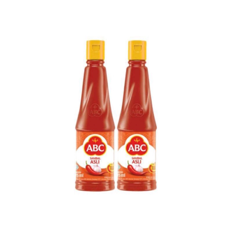 Saos Sambal ABC Cabai Asli botol 275 ml